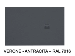 Receveur de douche grande taille Extra plat, Largeur 60 à 240 cm x 60 à 140 cm, dix couleurs aux choix, Résine anti glissant PN22, finition ardoise, LIVRAISON OFFERTE et rapide